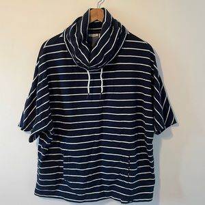 LL Bean striped sweatshirt